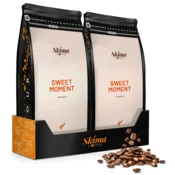 shumee Kavna zrna 1kg x2 Sweet Moment 100% Arabica Sveže pražena + gratis