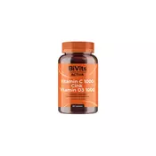 BiVits Vitamin C 1000 i Cink i Vitamin D3 60 tableta