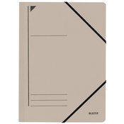 LEITZ Kotna mapa LEITZ, DIN A4, karton 450 g/m2, siva, (21651760)