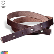 Princ Leather Kožna narukvica, Unisex, Braon