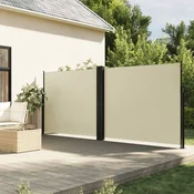Uvlaciva bocna tenda krem boje 160 x 600 cm