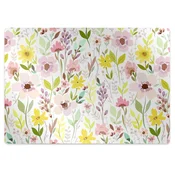 Decormat Podloga za zaščito tal Colorful flowers 140x100 cm 2 cm