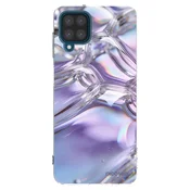Silikonski prozorni ovitek za Samsung Galaxy A12 A125F - Iridescent bubbles