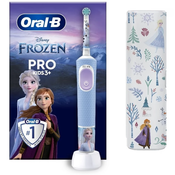 ORAL-B Vitality Pro Frozen električni četkica za zube road slučaj plava