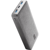 Cellularline Powerbank 20.000mAh senc Essence 65W siva PBSHADEIT20000D