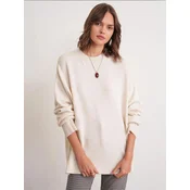 MixRay Pulover Pullover svetlo bež