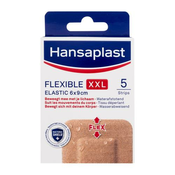 Hansaplast Elastic Flexible XXL Plaster obliž 5 kos