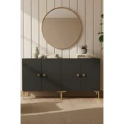 Hanah Home Komoda, 150x75x32cm, Antracit