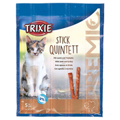 Trixie PREMIO Stick Quintett - s janjetinom i puretinom (10 x 5 g)