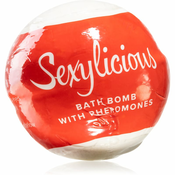 Obsessive Bath Bomb kroglica za kopel s feromoni Sexylicious 100 g