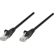 Intellinet RJ45 omrežni priključni kabel CAT 6 S/FTP [1x RJ45-vtič - 1x RJ45-vtič] 20 m črn pozlačeni zatiči Intel