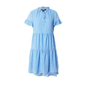 DKNY Obleka svetlo modra/bela