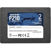 Patriot P210 SSD disk, 2 TB, SATA III, 6,35 cm (P210S2TB25)