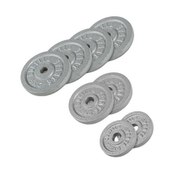 GORILLA SPORTS Set tegova od livenog gvožda 27.5 kg