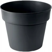 Prosperplast Plastični lonček za gojenje sadik, črn, 23,5 cm, Planti