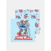 Sinsay - Set ukrasnih jastucnica sa božicnim motivom Stitch - bledoplavo