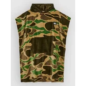 Quiksilver Hoody Surf Poncho kelp garage camo
