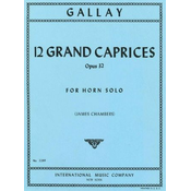 GALLAY:12 GRAND CAPRICES OP.32 HORN SOLO
