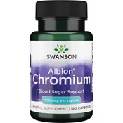 Swanson Chromium Chelated, 200 mcg, 180 kapsul
