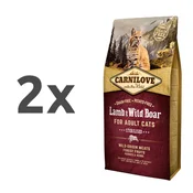 Carnilove Cat Adult Sterilised - ovca & divji prašič 2 x 6 kg
