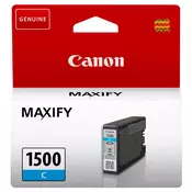 CANON PGI-1500 (9229B001), originalna tinta, azurna, 300 stranica
