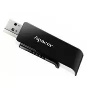 APACER 128GB USB 3.0 AH350 Retractable (Crni)  USB 3.0, 128GB, Crna