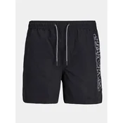 Jack&Jones Junior Kopalne hlače Fiji 12253748 Črna Regular Fit