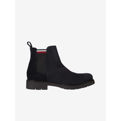 TOMMY HILFIGER MEN'S BLUE BOOTS