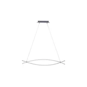 JUST LIGHT. 15382-55 - LED luster na sajli MAJA 2xLED/8,4W/230V hrom