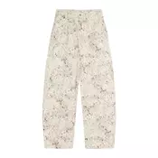 Bershka Kavbojke kremna/barva blata/volneno bela