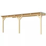 WEKA Lesena vrtna pergola 672 (5,4x2,7 m)
