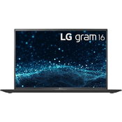 LG gram 16 (2023) schwarz, Core i7-1360P, 16GB RAM, 1TB SSD, DE