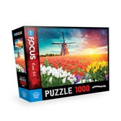 Blue focus puzzle 1000 delova lale i vetrenjace ( 38768 )