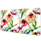 Decormat Namizna podloga Colored flowers 120x60 cm