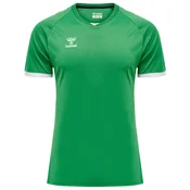 Hummel Funkcionalna majica Core Volley travnato zelena/bela