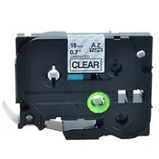 Kompatibilen trak za Brother TZe-141/TZ-141/PT/P-Touch 18mm - črn izpis/prozoren trak
