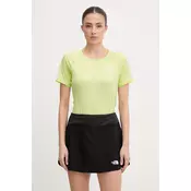 THE NORTH FACE Funkcionalna majica SUNRISER  svetlo rumena