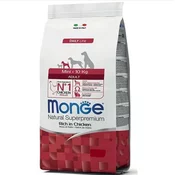 MONGE Suva hrana za odrasle pse malih rasa sa ukusom piletine, 7.5kg