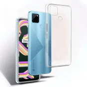 Infostyle Silikonski ovitek Clear Bulk za Realme C21y Prozorna/TPU silikon