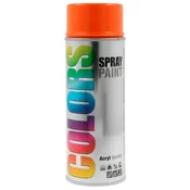 Akrilna barva v spreju RAL sijaj/mat COLORS 400ml Motip - RAL 2004 oranžna