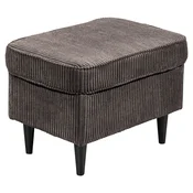 MID.YOU TABURE, tekstil mocha rjava
