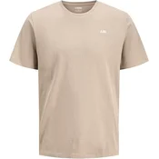 JJ Rebel by Jack & Jones majica Logo Tee za muškarce, bež, M