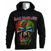 Majica s kapuljacom muško Iron Maiden - Final Frontier Big Head - ROCK OFF - IMHOOD01MB