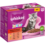 Whiskas Junior vrećice 12 x 100 g - Klasični izbor u umaku