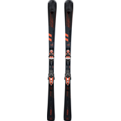 Rossignol FORZA 60 V-TI + K/NX12, set all mountain smuči, črna RRMPS02