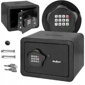 Digitalni PIN elektronski sef za denar 230mm črn