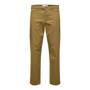 SELECTED HOMME Chino hlače New Miles, rjava