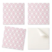 shumee Paket vinilnih ploščic z elegantnim valovitim vzorcem za spalnico 20x20x20 cm