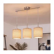 Brilagi - LED lestenec na žici NUBILA 3xE27/60W/230V svetlo rjava