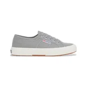 Superga unisex. S000010 Superge 2750 Cotu Classic sive barve (41), Tkanina, Ravna stran, Čipke, Priložnostno, Siva